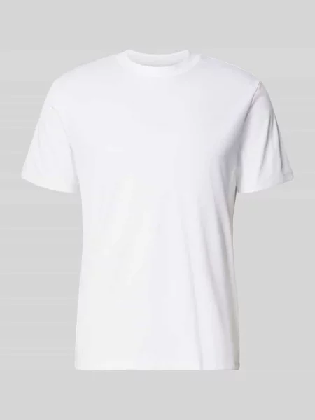 T-shirt z okrągłym dekoltem Ck Calvin Klein biała