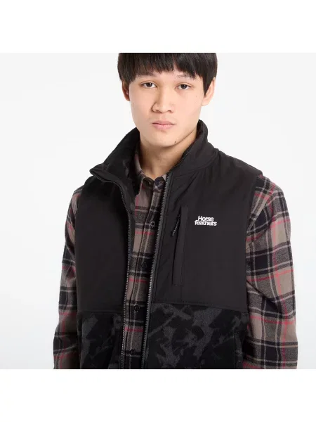 Елек Horsefeathers Duval Fleece Vest Asphalt M
