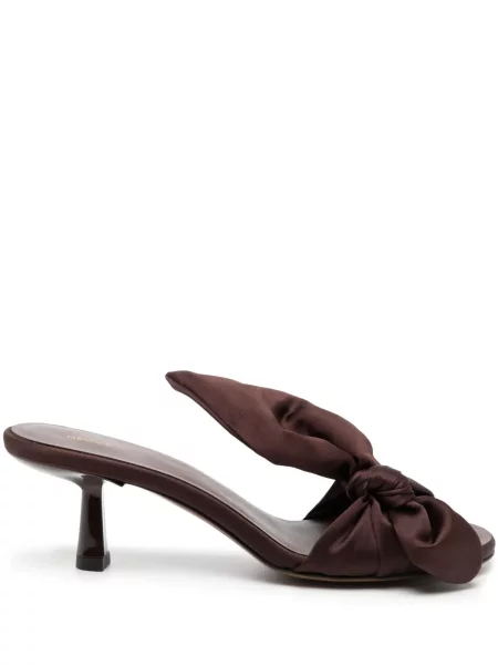 Papuci tip mules Neous maro