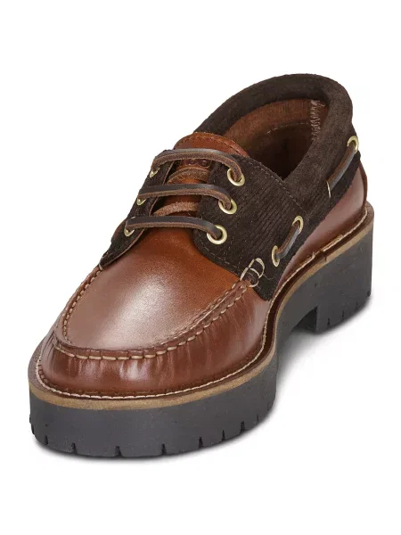 Pantofi Barbour din piele maro