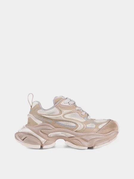 Шкіряні Кросівки MIRATON бежевий