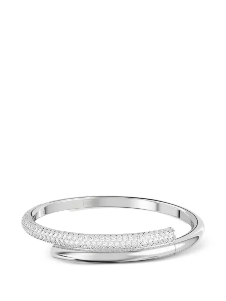 Brăţară Swarovski de cristal argintiu