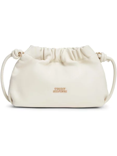Tommy Hilfiger De piele geantă tip sac maro