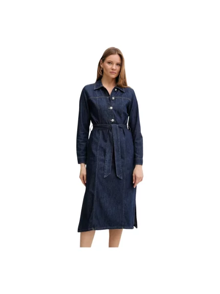 Sukienka midi Dkny niebieska