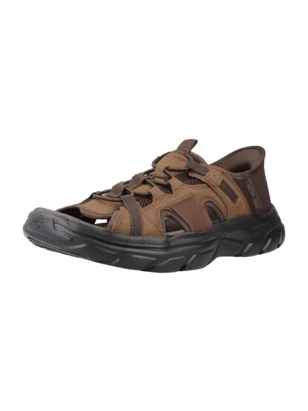 Félcipo Skechers barna