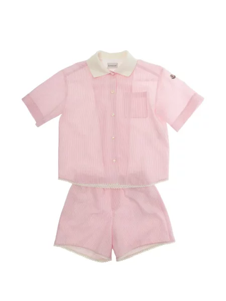 Szorty dziecięce Moncler Enfant różowe