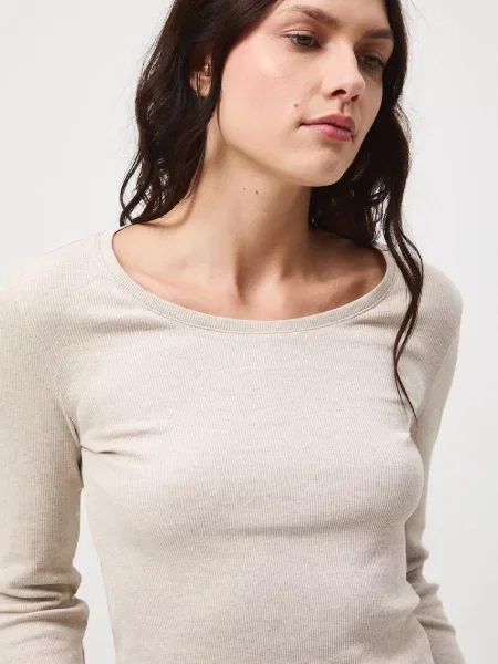 Блуза с дълги ръкави Medicine бежово