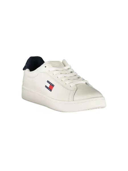 Trampki Tommy Jeans skórzane czarne