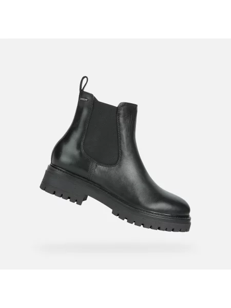 Cizme scurte Geox negru