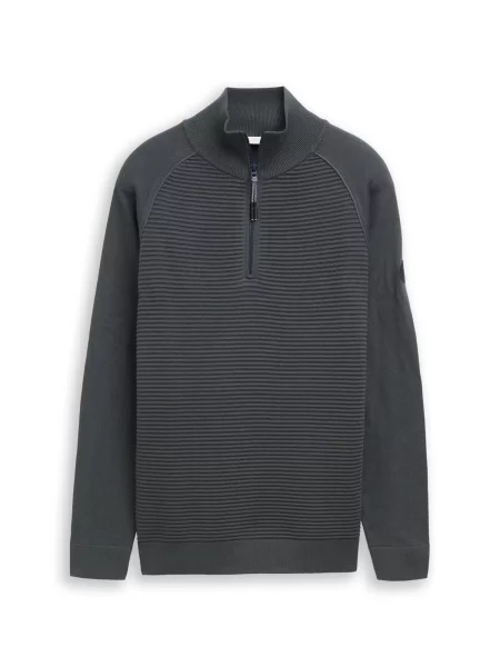 TOM TAILOR Pulover pin verde