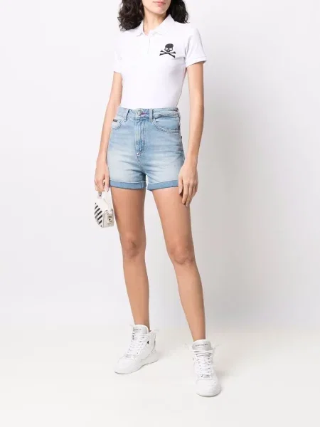 Polo Philipp Plein białe
