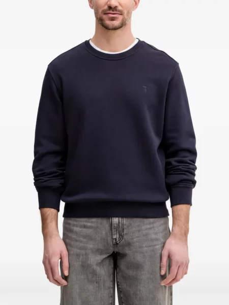 Melegítő felső Trussardi autogrammal kék