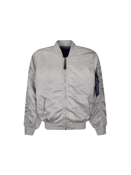 Kurtka bomber Alpha Industries szary