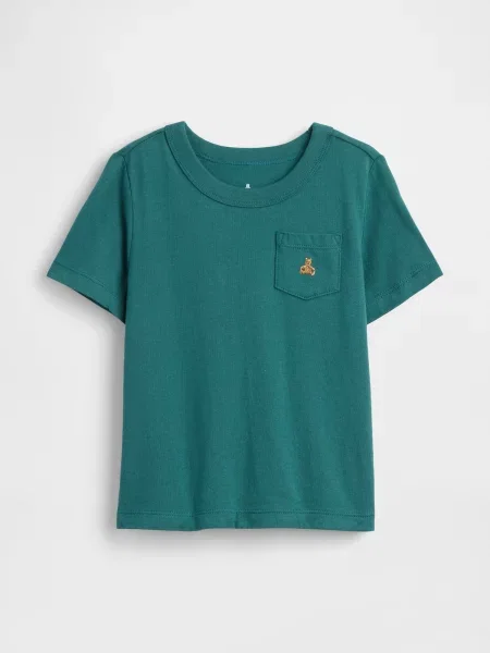 Tricou copii Gap verde