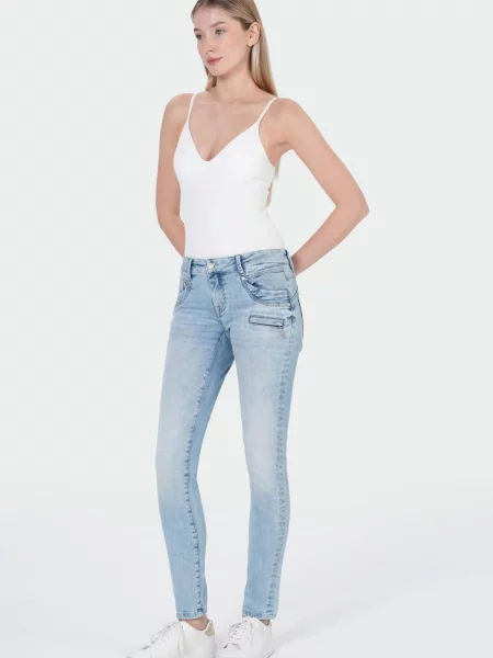 M.O.D MIRACLE OF DENIM Jeans albastru