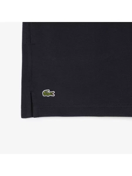 Lacoste Szorty Z Dwuwarstwowego Piqué granatowe