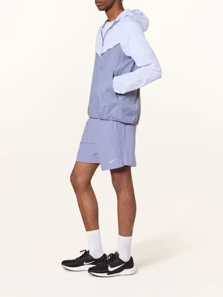 Nike Běžecká Bunda Stride světle fialová/ černošedá fialová