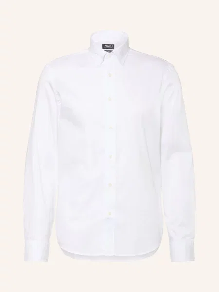 Faherty Koszula Movement Slim Fit weiss biała