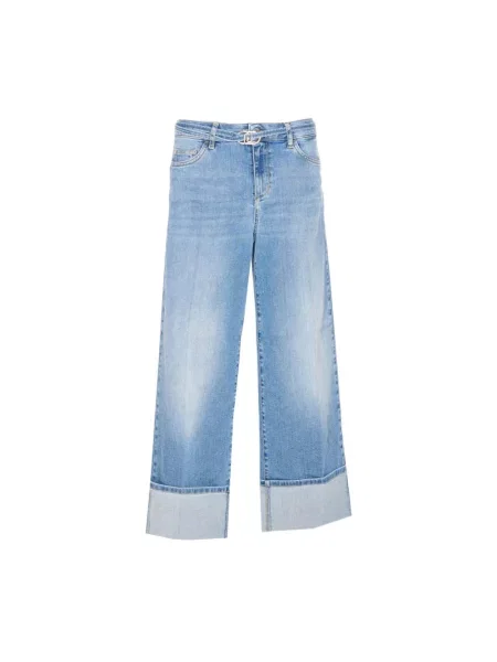 Jeansy dzwony Liu Jo dzwony niebieskie