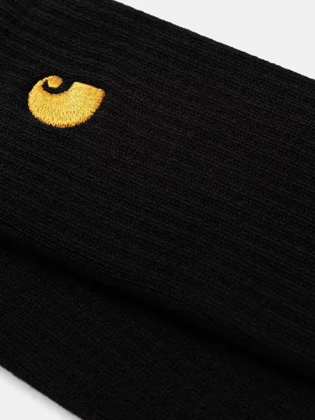 Carhartt WIP Șosete Chase galben negru