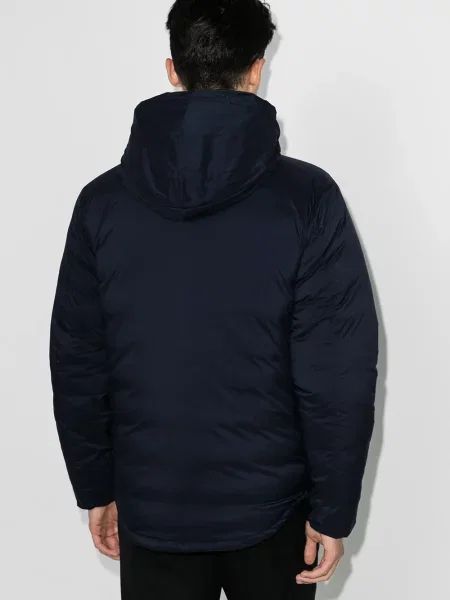Bunda Canada Goose s kapucí modrá