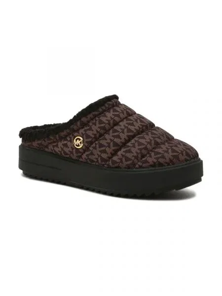 Michael Kors Papuci de casă EMMETT QUILTED SLIP ON maro