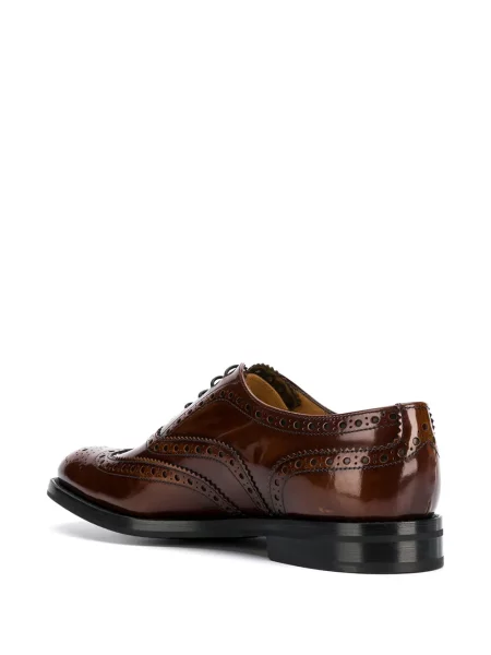 Oxford Church's din țesătură twill maro