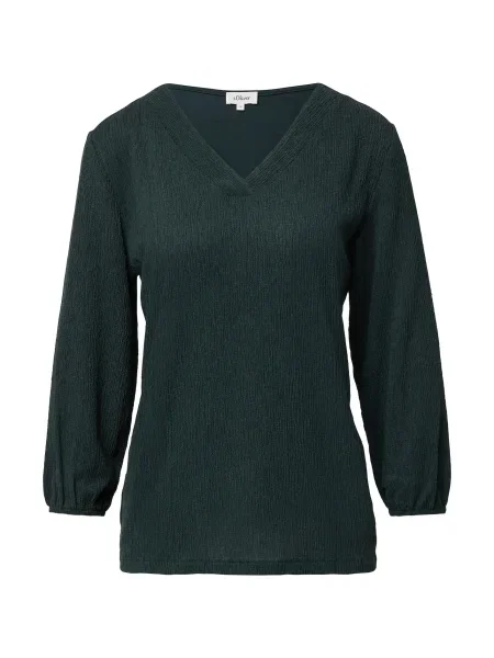 S.Oliver Majica temno zelena