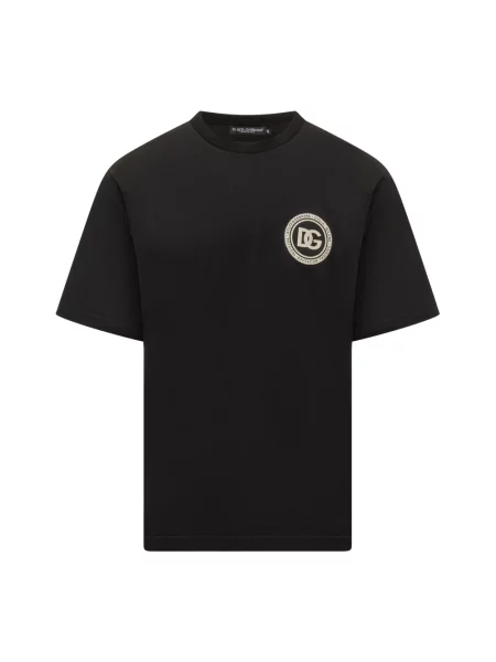 Koszulka Dolce And Gabbana z logo czarna