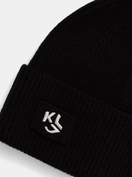 Karl Lagerfeld Jeans kapa črna
