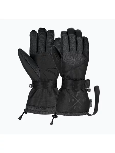 Mănuși de schi Reusch Baseplate R-Tex XT black/black melange negru