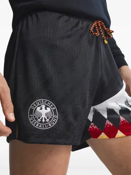 Pantaloni scurți Adidas cu autograf albastru