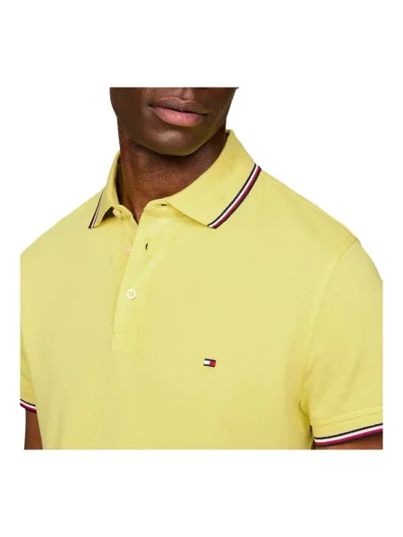 Tricou Tommy Hilfiger galben