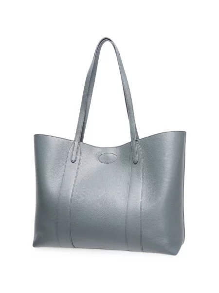 Geantă shopper Mulberry din piele gri