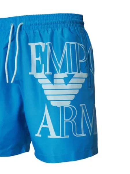 Emporio Armani Kopalne hlače modra