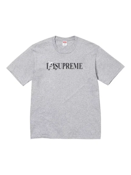Tricou Supreme cu imagine gri