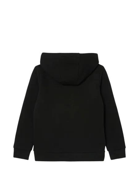 Bluza z kapturem dziecięca Lacoste czarna
