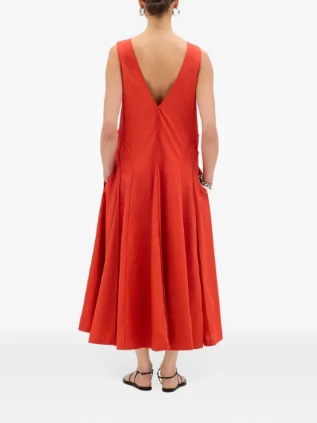 Rochie maxi Another Tomorrow roșu