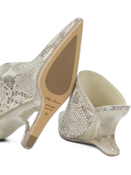 Papuci tip mules Rick Owens