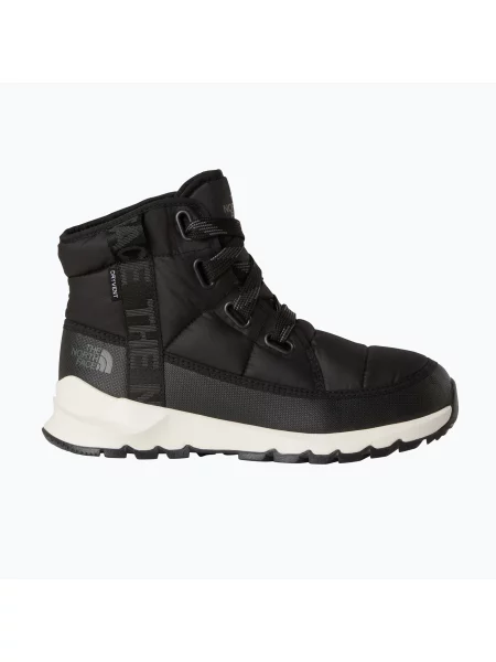 Дамски зимни ботуши The North Face Thermoball Lace Up Luxe Wp black/asphalt grey черно