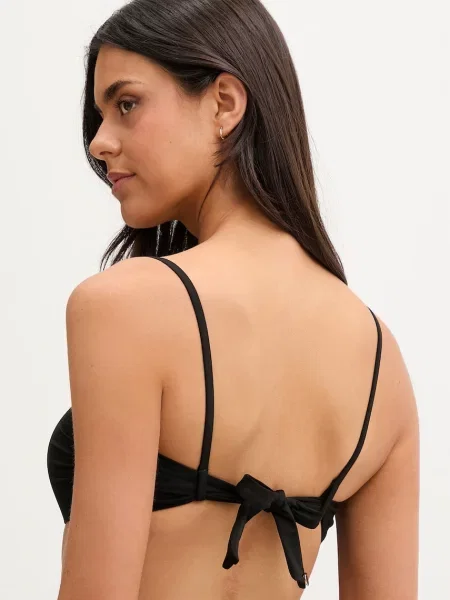Max Mara Beachwear biustonosz kąpielowy AMELIA czarny