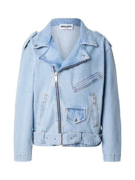 Moschino Jeans Prehodna jakna moder denim