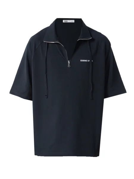 VAMOS CLO Póló Christmas Rose' fekete