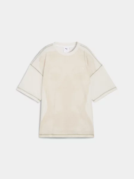 Футболка PUMA Yona Aop Tee комбінований верх білий