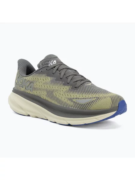 Încălțăminte de alergare pentru bărbați HOKA Clifton 9 GTX gravel/eggshell