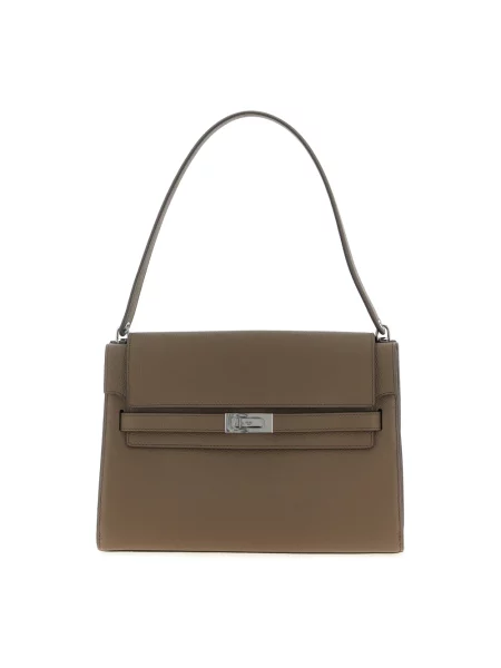 Torebka Tory Burch zamszowa beżowa