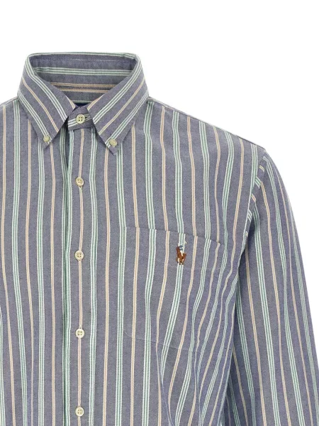 Keprová košile Polo Ralph Lauren šedá