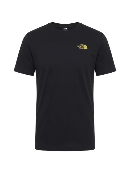 THE NORTH FACE Tricou PITCH A TENT galben / verde / verde mentă negru