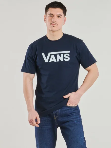 Férfi Vans Mn Vans Classic navy/menta színű póló. Méret: M sötétkék