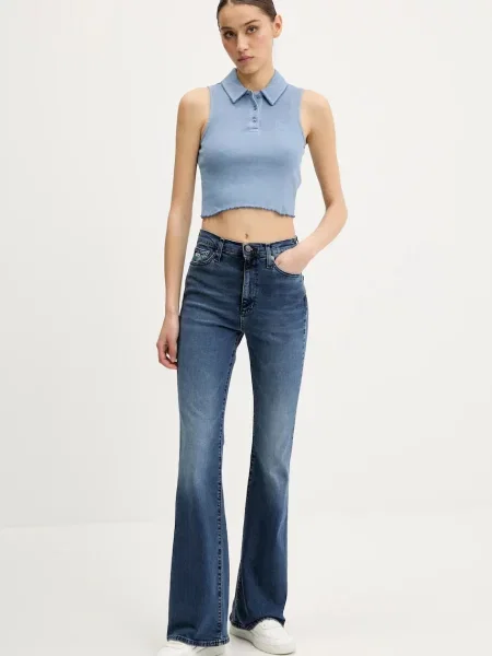 Tommy Jeans Top modra